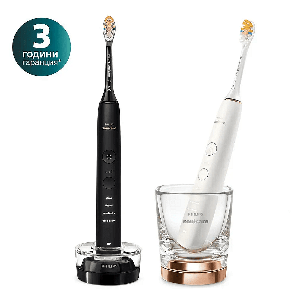 Комплект четки за зъби Philips Sonicare DiamondClean 9000 HX9914